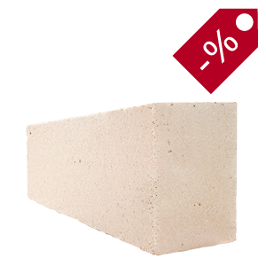 Ladrillo refractario de 9"x4 ½ "x 2 ½# Ladrillo refractario de 9"x4 ½ "x 2 ½#
